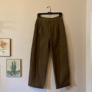 FREE SHIPPING! NWT OAK + FORT Loose Fit Trousers